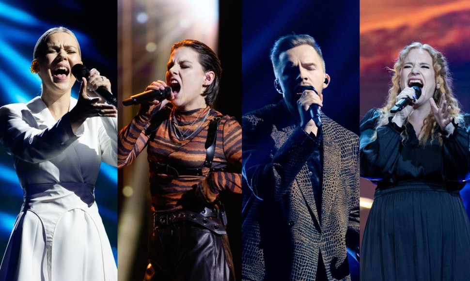 Antrosios nacionalinės „Eurovizijos“ atrankos dalyviai