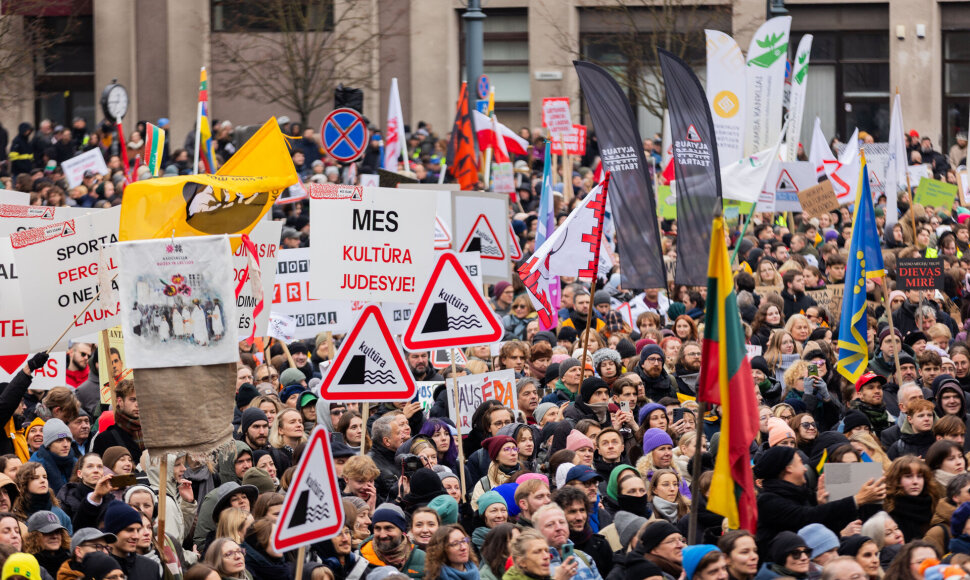 Kultūros bendruomenės finalinis mitingas