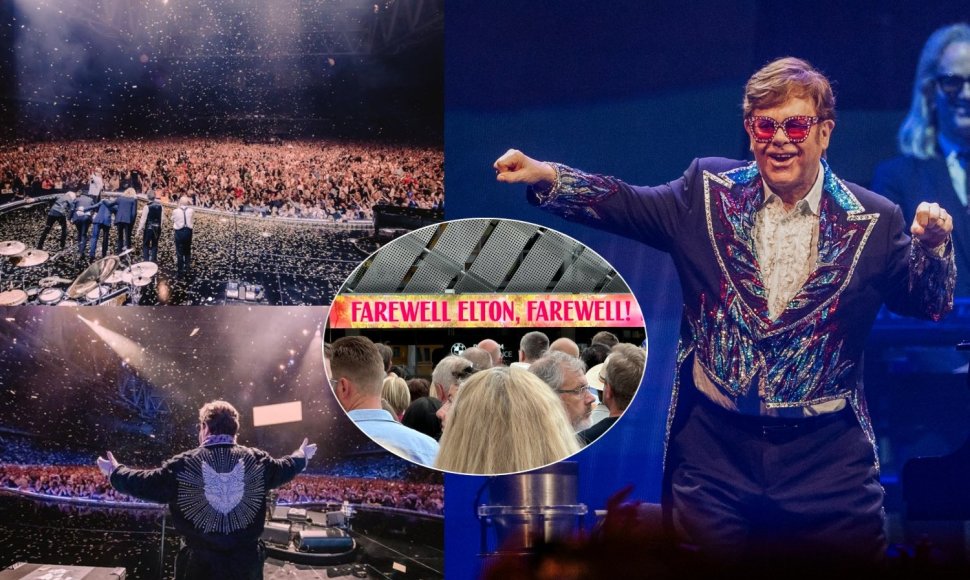 Eltono Johno atsisveikinimo koncertas Stokholme