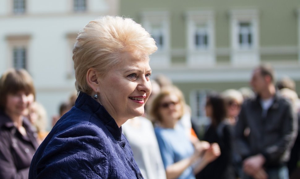 Dalia Grybauskaitė paskelbė Nacionalinės bibliotekų savaitės pradžią.