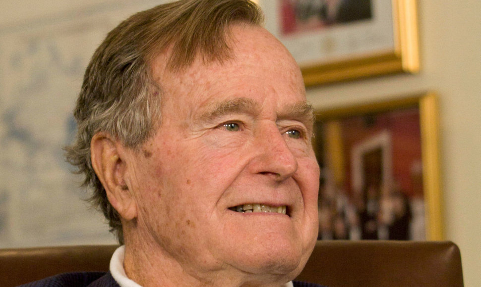 Pagerbiamas mirusio George'o H.W.Busho atminimas