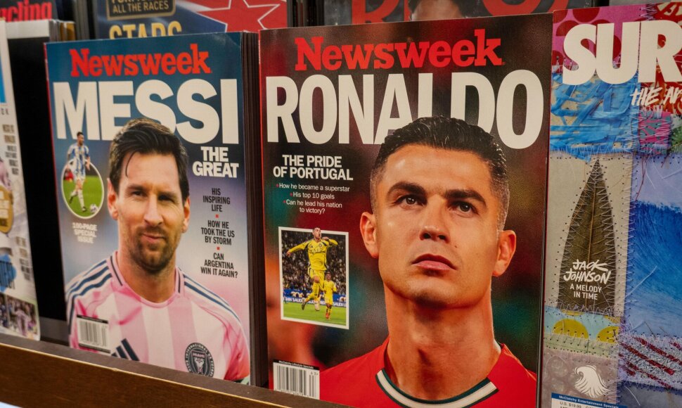 Lionelis Messi ir Cristiano Ronaldo