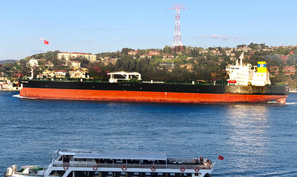 Vienas iš Graikijos tankerių, kuriuos sulaikė Iranas