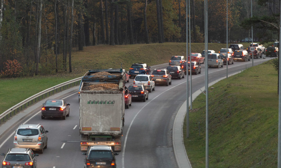 Avarija Vilniaus aplinkkelyje