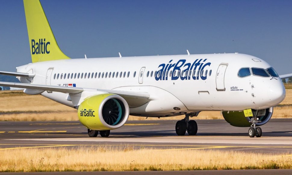 „AirBaltic“ keleiviai iš Vilniaus skraidys moderniu lėktuvu