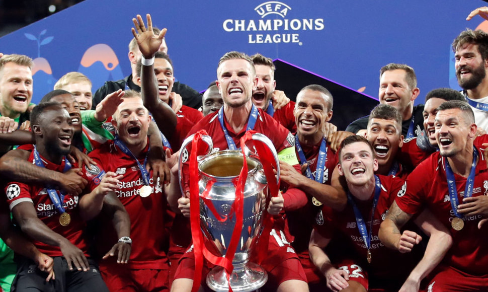 „Liverpool“ laimėjo Čempionų lygą