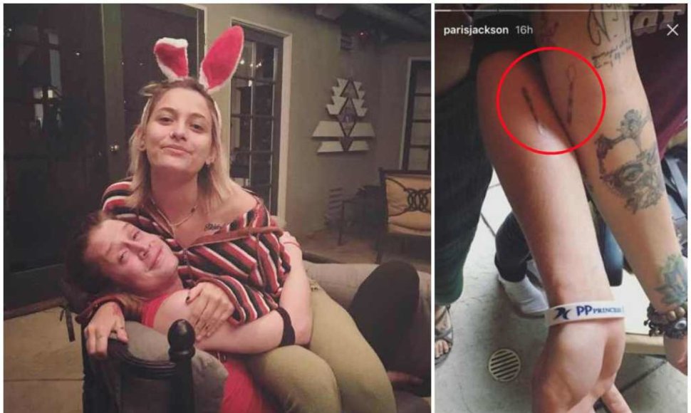 Macaulay Culkinas ir jo krikšto duktė Paris Jackson pasidarė vienodas tatuiruotes