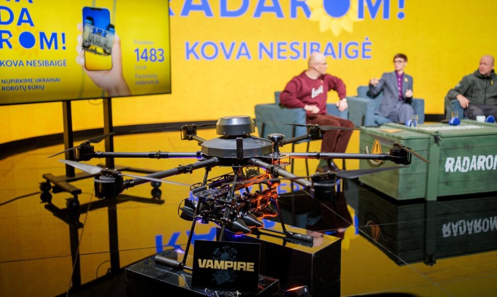 „RADAROM!“ spaudos konferencija