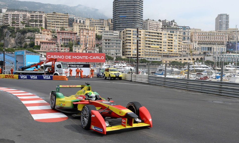 „Formulė-E“ lenktynės Monake