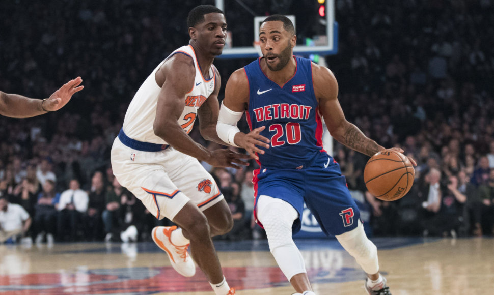 „New York Knicks“ – „Detroit Pistons“