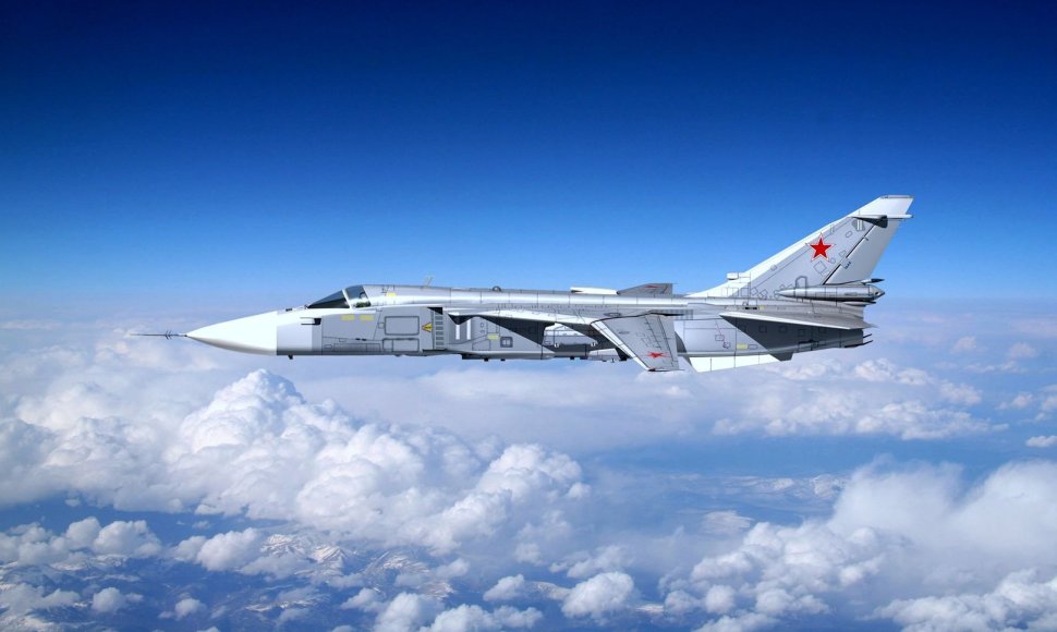 Rusijos karinis lėktuvas Su 24