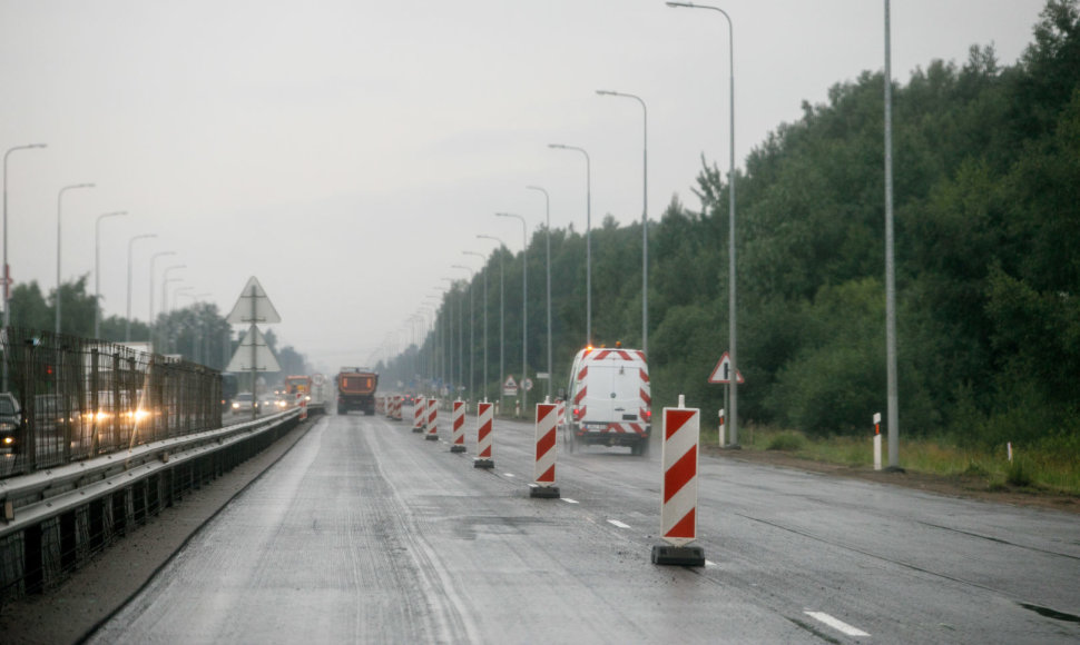 Kelias į Kauno oro uostą