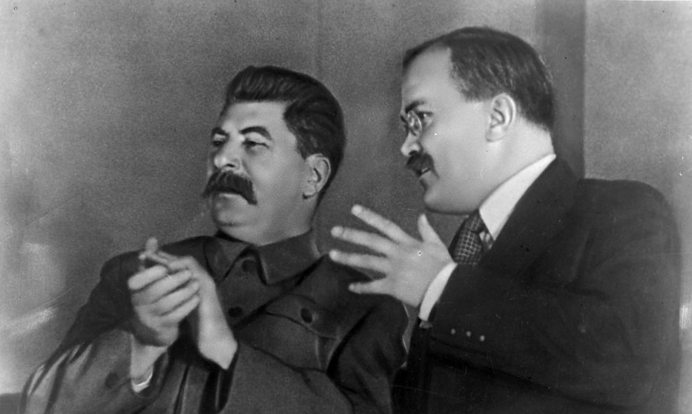 Josifas Stalinas ir Viačeslavas Molotovas