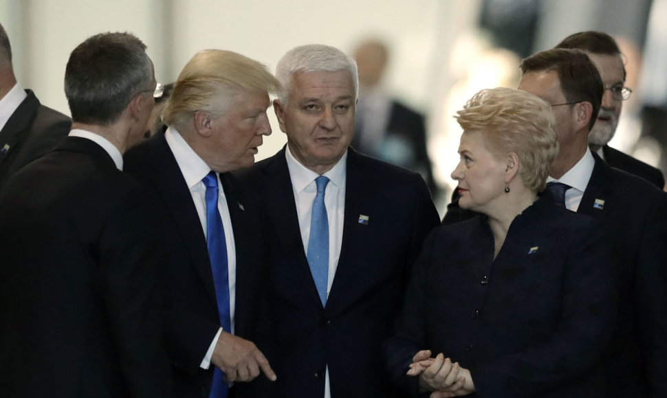 Donaldas Trumpas ir Dalia Grybauskaitė