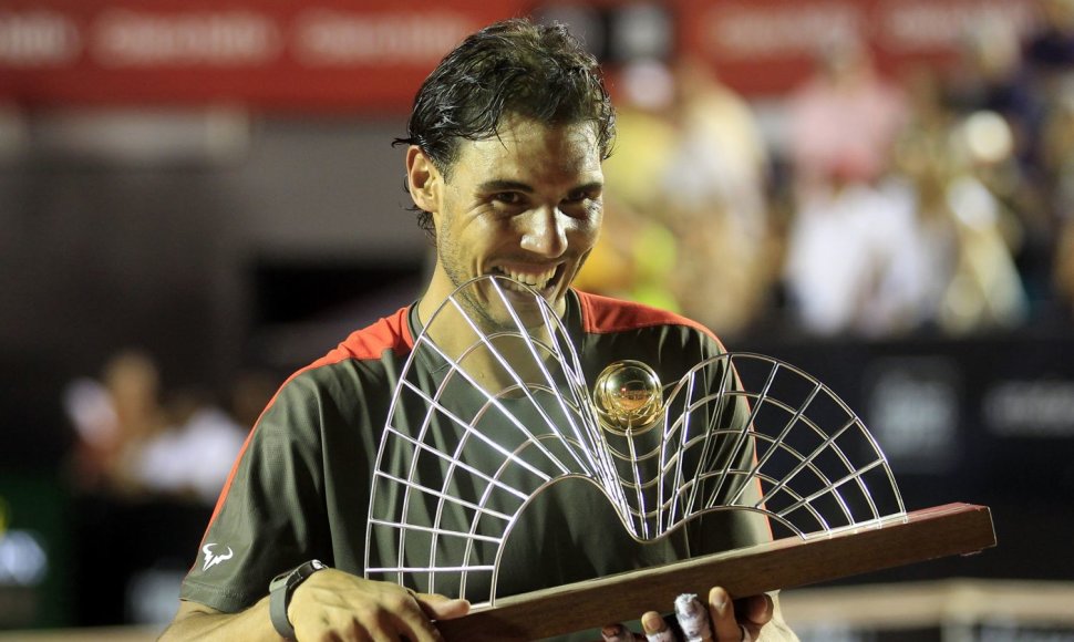 Rafaelis Nadalis triumfavo Rio de Žaneire