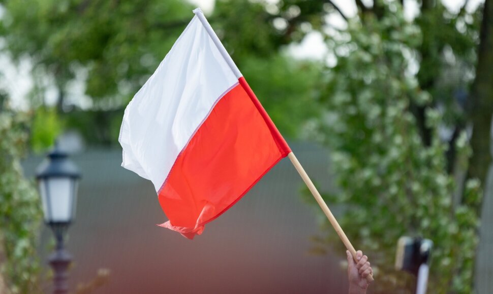 Lenkijos vėliava / Mikolaj Barbanell / ZUMAPRESS.com