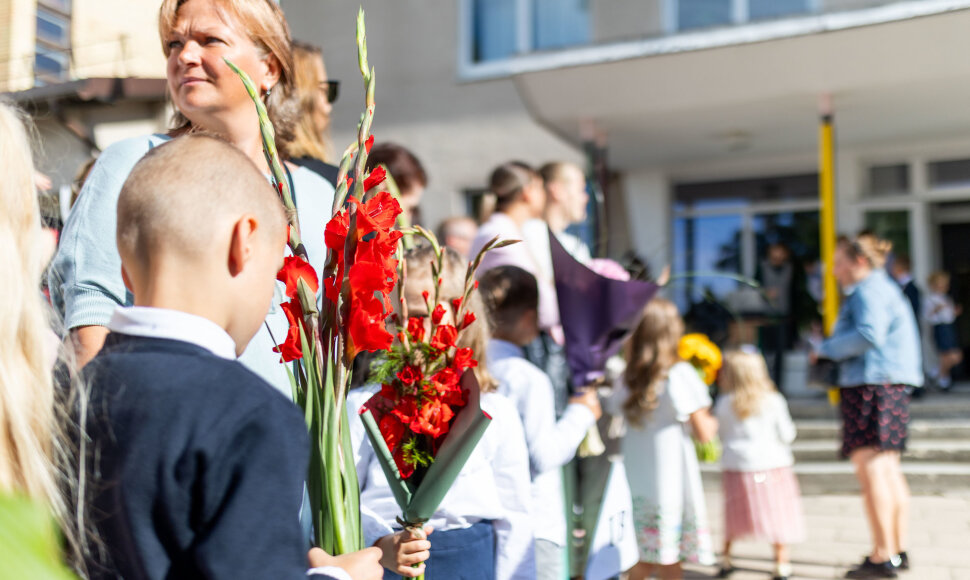 Naujų mokslo metų pradžia Buki&scaron;kio progimnazijoje