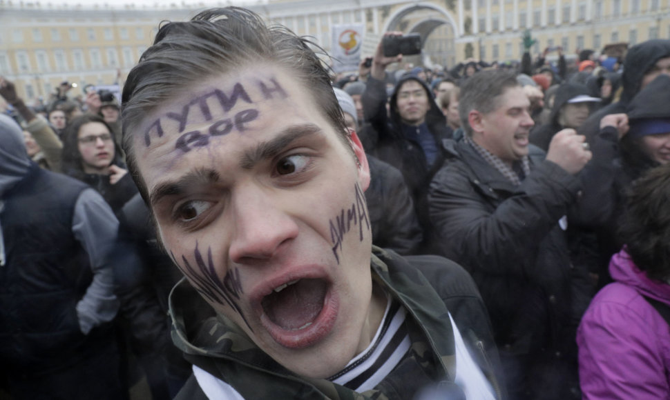 Protestai Rusijoje