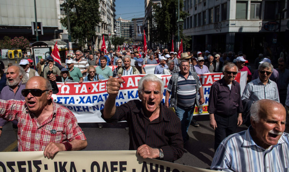 Demonstracija Graikijoje