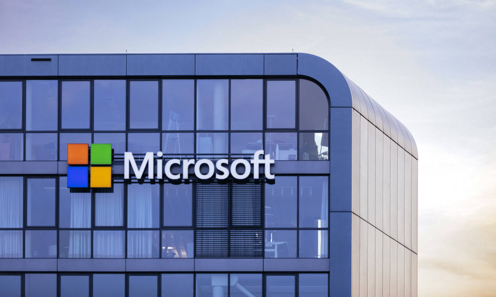 „Microsoft“ biuro iškaba