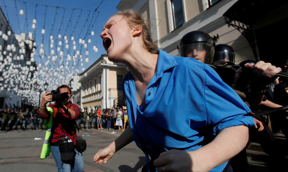 Protestas Maskvoje