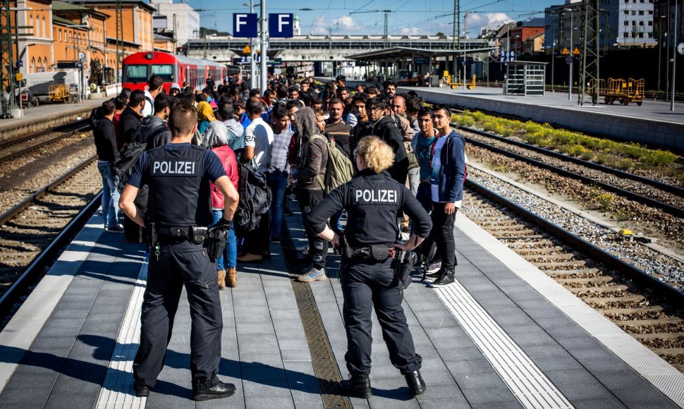 Migrantai pasiekia Vokietiją