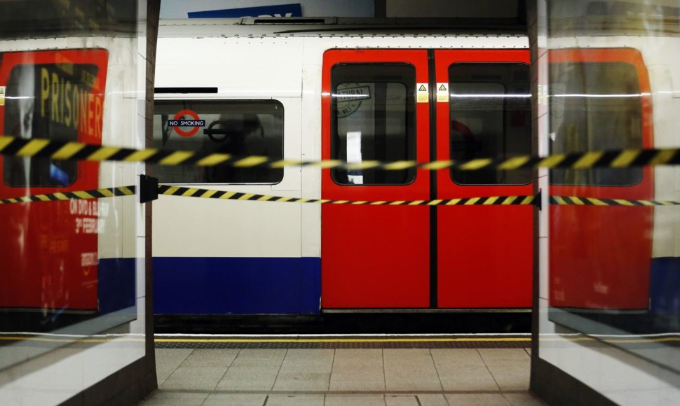 Metro streikas Londone