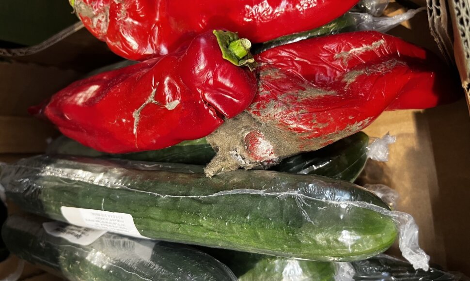 Paprikos &bdquo;Lidl&ldquo; parduotuvėje