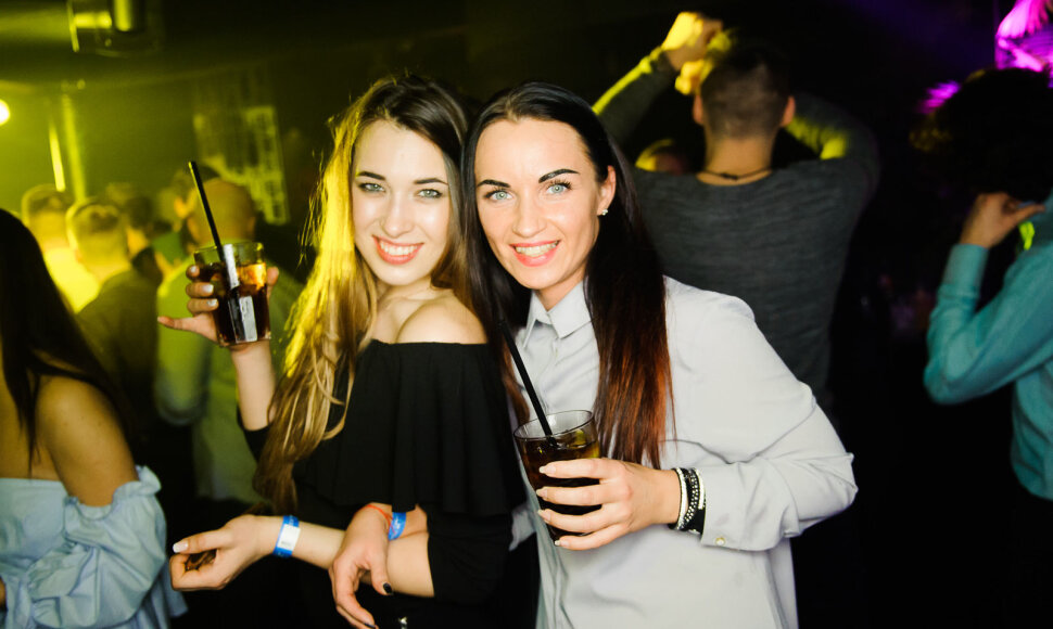 Vakarėlio klube „Taboo“ akimirka