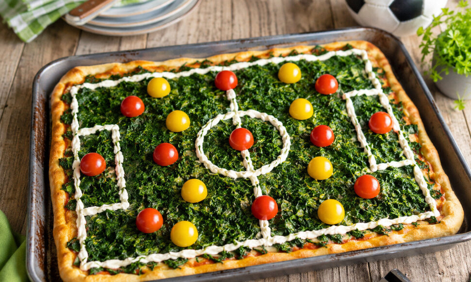 Futbolo aikštės pica