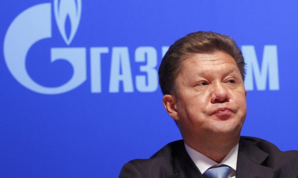 „Gazprom“ vadovas Aleksejus Milleris