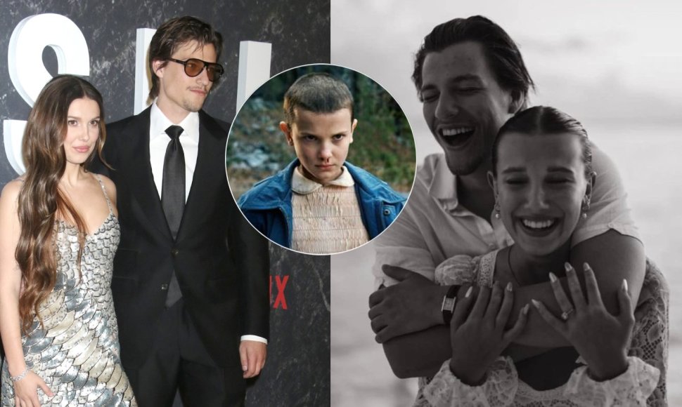  Millie Bobby Brown ir Jake Bongiovi