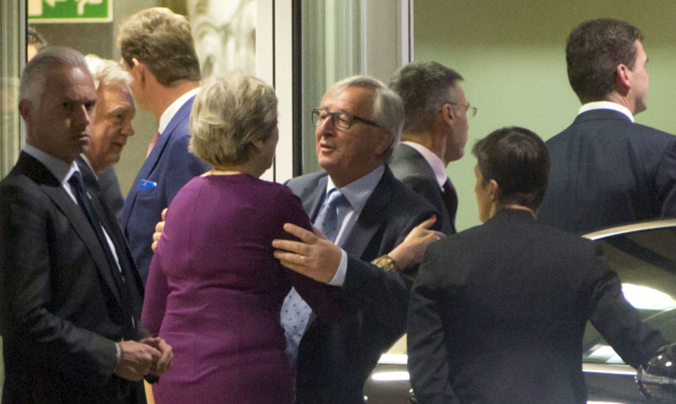 Th.May ir J.C.Junckeris susitiko Briuselyje