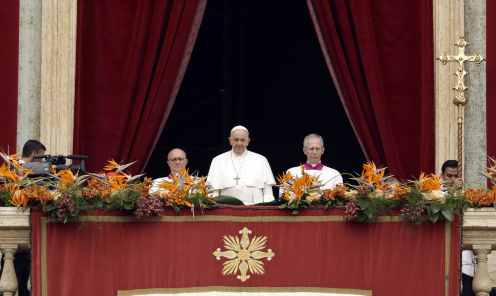 Popiežiaus kreipimasis Vatikane
