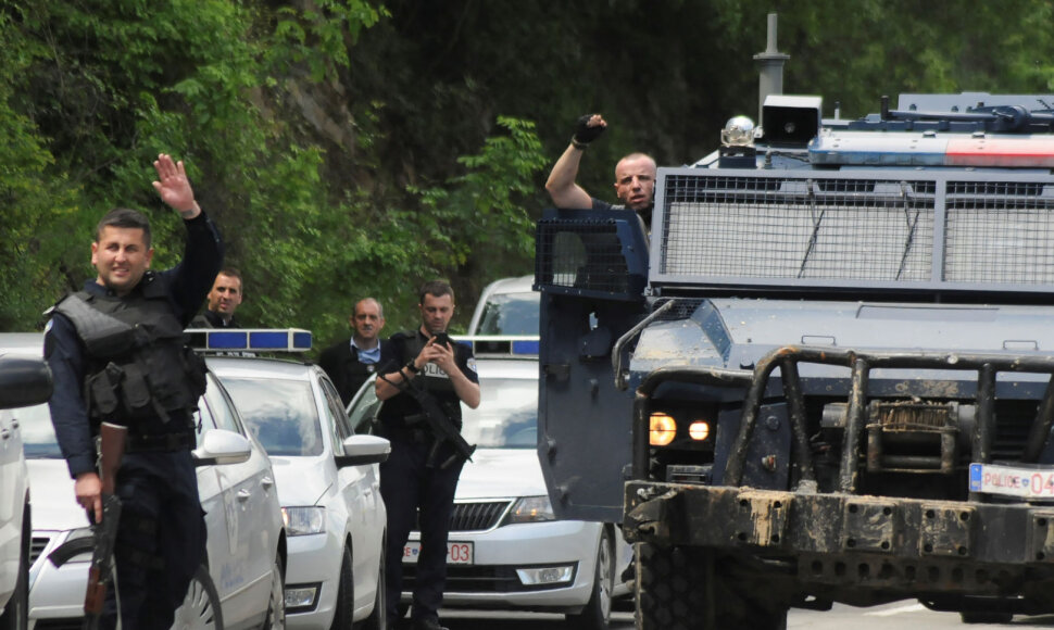 Kosovo policijos reidas