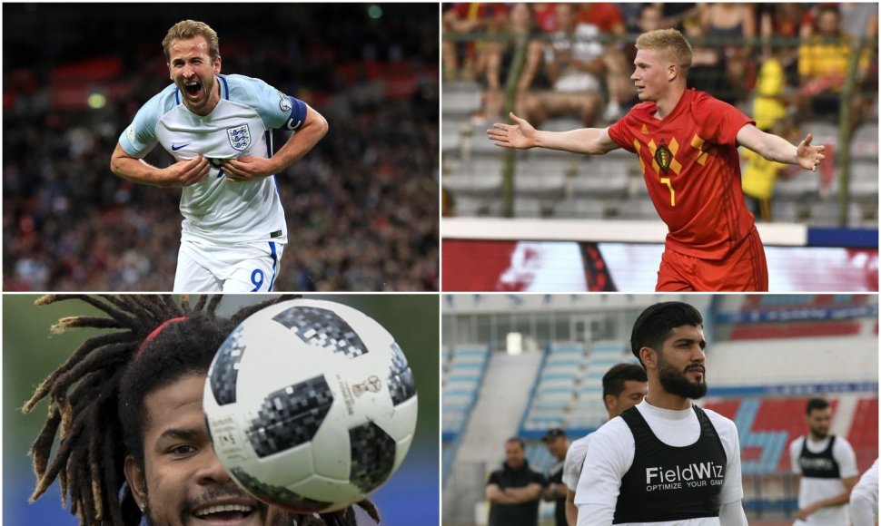 G grupėje favoritais laikomiems Anglijos ir Belgijos futbolininkams iššūkį bandys mesti Tuniso ir Panamos komandos.