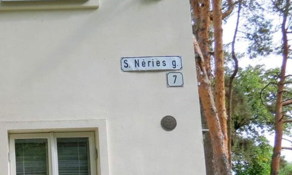 Salomėjos Nėries gatvė Klaipėdoje