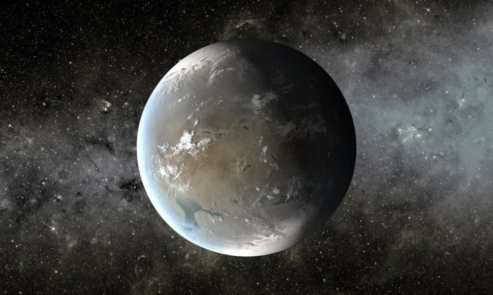 Kepler-62f menininko akimis