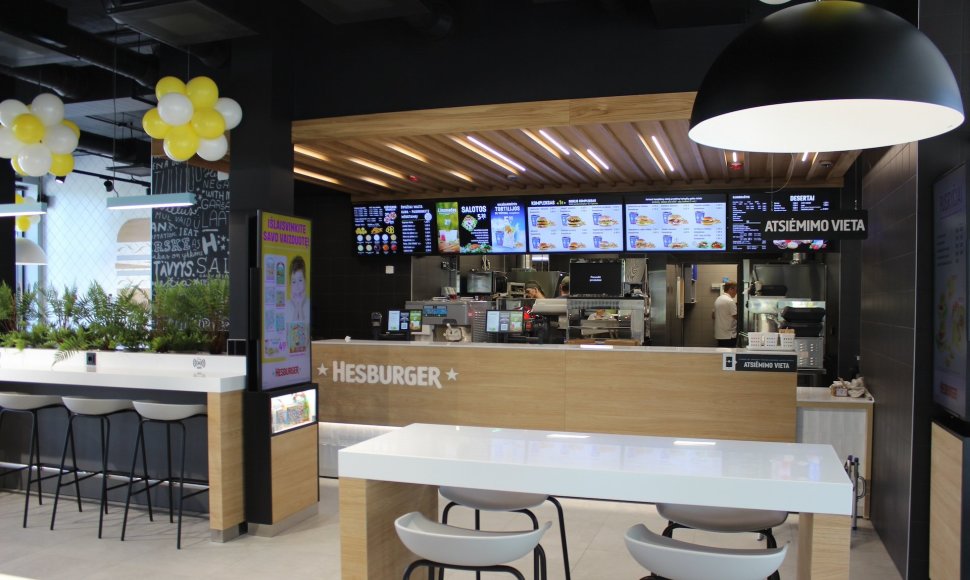 Panevėžio centre atidaromas 4-asis „Hesburger“