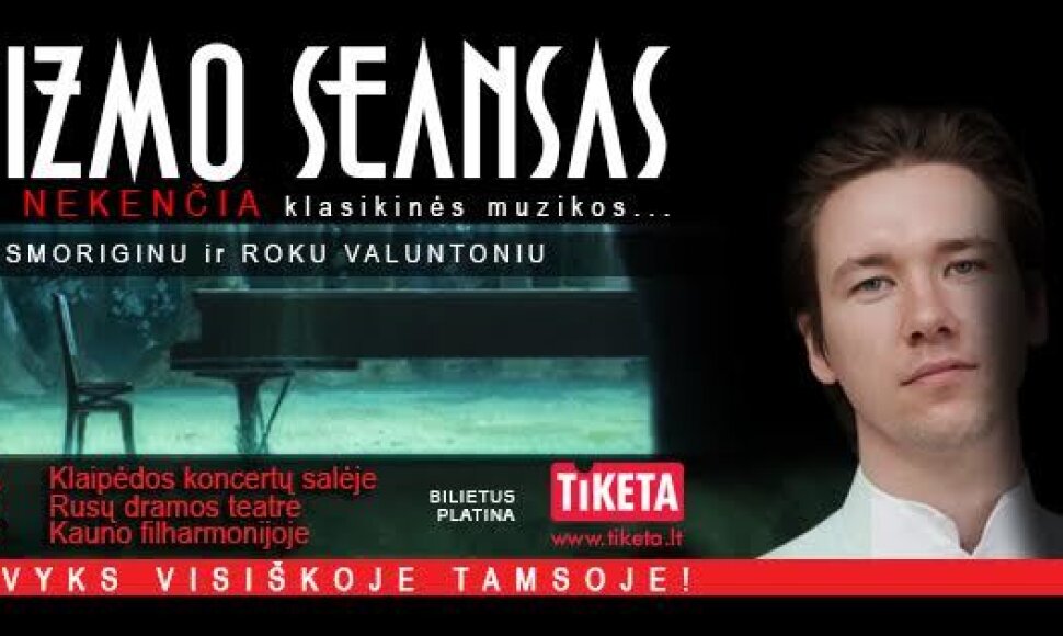 Lietuvoje, muzikos pasaulio klasikai kartu su Kostu Smoriginu ir fortepiono žvaigžde Roku Valuntoniu