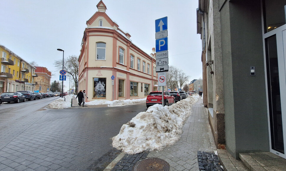 Mažos taršos zona Respublikos g. atkarpoje Panevėžyje