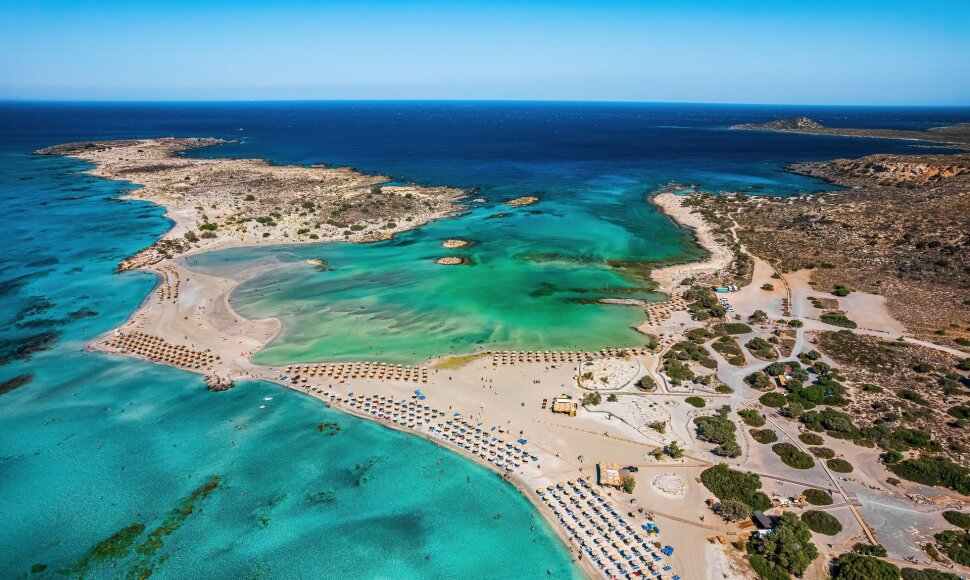 Elafonissi paplūdimys, Kreta, Graikija