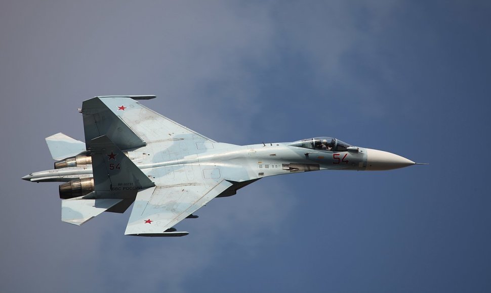 Rusijos naikintuvas Su-27