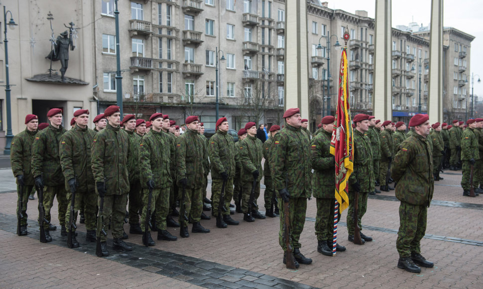 24-osios Krašto apsaugos savanorių pajėgų įkūrimo metinės.