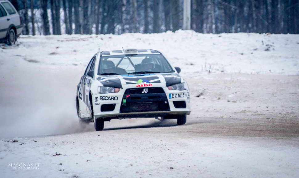 Dominykas Butvilas „Halls Winter Rally“ varžybose