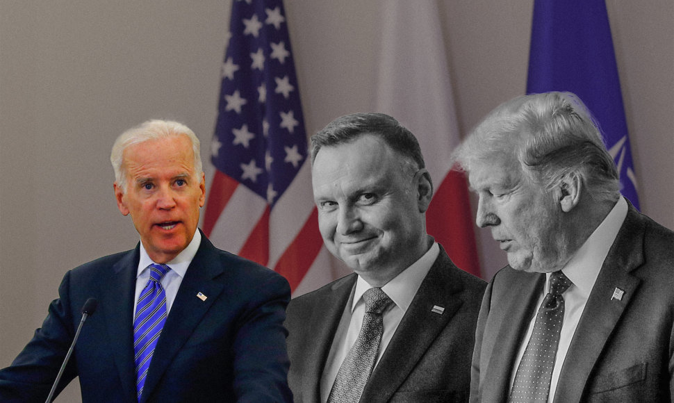 Ar ideologiniai J.Bideno ir Lenkijos valdančiųjų skirtumai nulems krizę šalių santykiuose