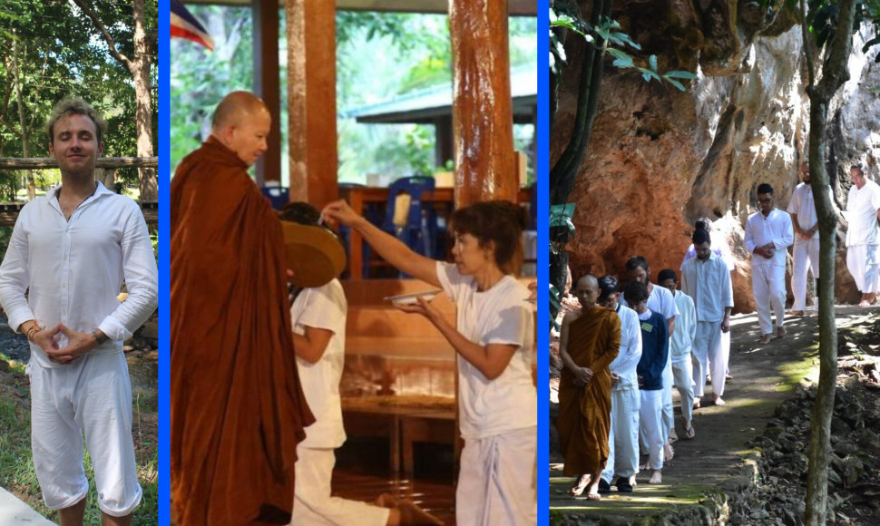 Lucky Olego įspūdžiai iš gyvenimo Tailando vienuolyne