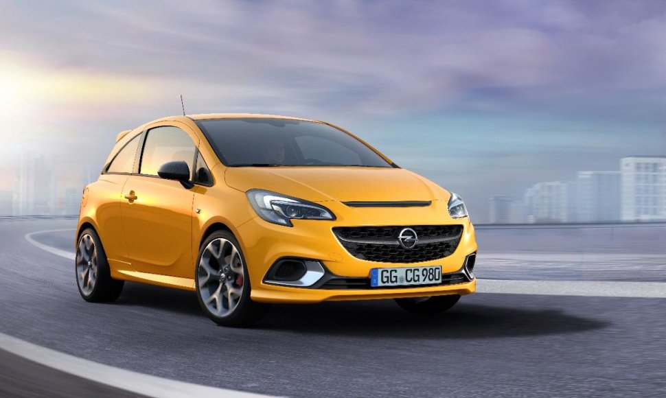 Naujasis „Opel Corsa GSi“: sportiškas spuogas ant ratų