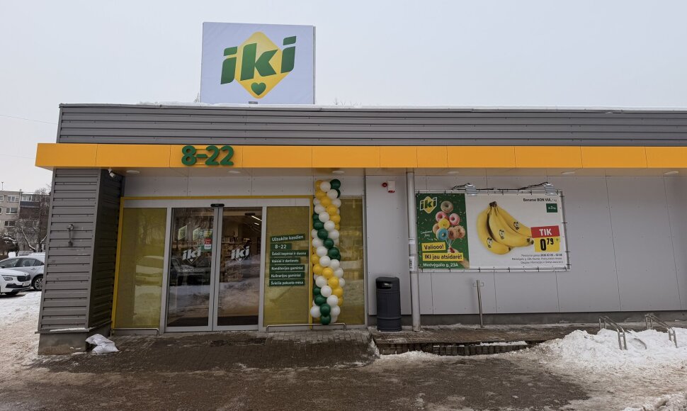 IKI parduotuvė &Scaron;ančiuose