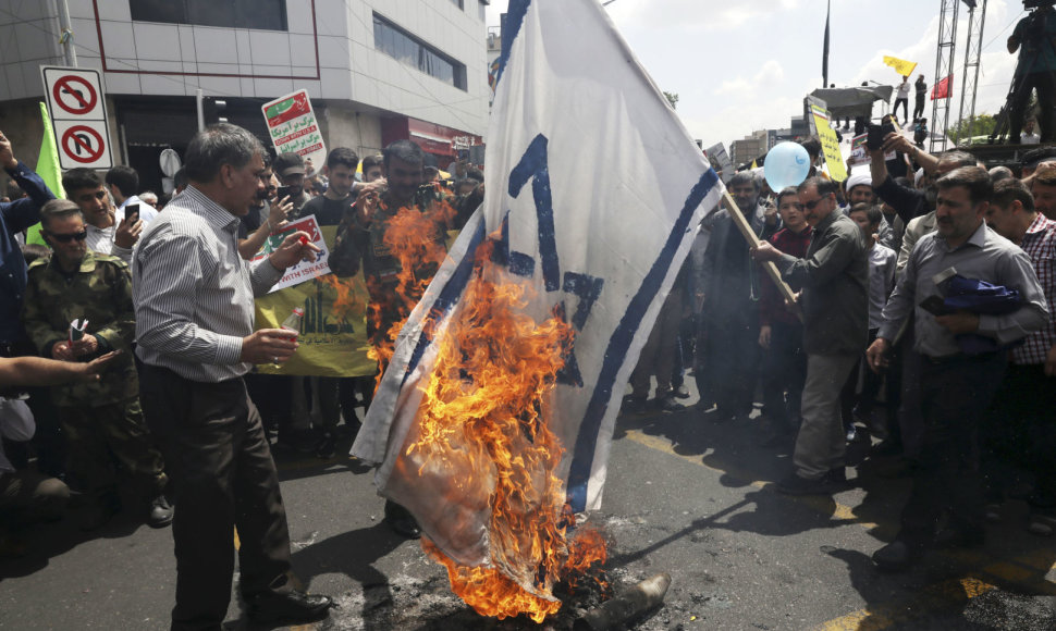 Protestas Teherane